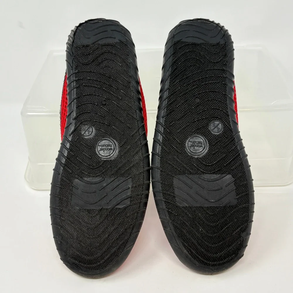 Wonder Nation Water Shoes Kids‎ Size 4 5 Red Gray Youth Aqua Beach Sport Shoes